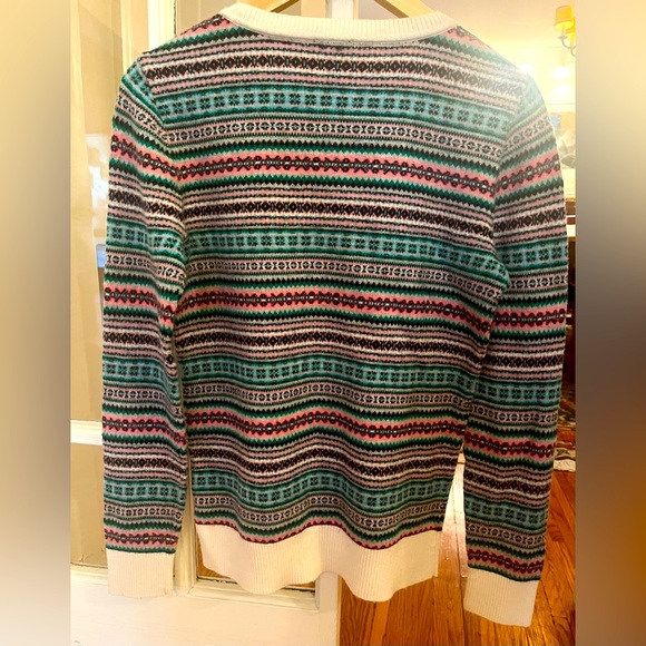 Talbots Fair Isle Sweater, Size S - Picture 3 of 4